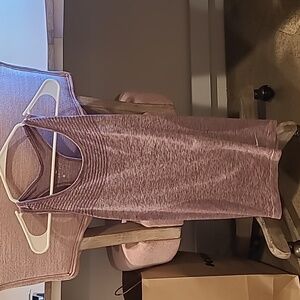 Nike Dri-FIT Scoop Neck Tank - Heathered Lilac - Size Medium
